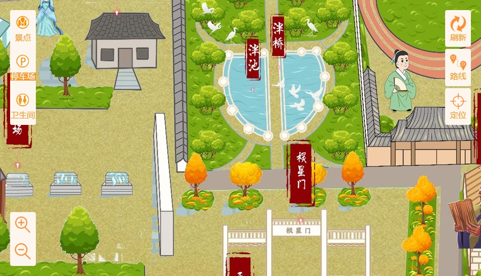 上海手绘地图景区语音讲解导览系统：智慧景区建设的基石